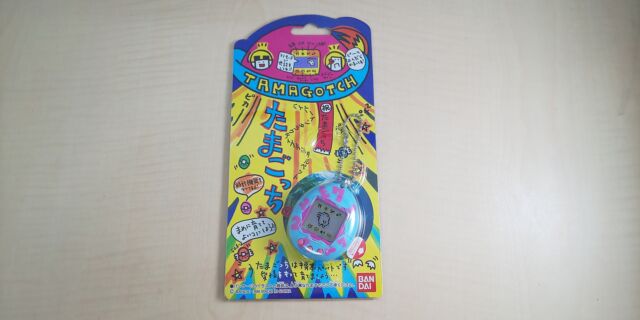 The first generation Tamagotchi Blue and Pink