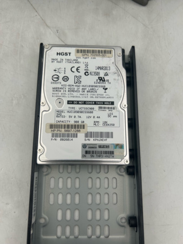 HP 697389-001 M6710 900GB 6G SAS 10K 2.5IN HDD 702505-001 QR496A - Picture 2 of 2