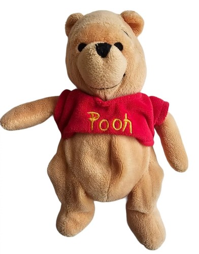 Disney Vintage Valentine Winnie the Pooh 14" Plush and 8" Plush Toy Bears - Picture 6 of 7