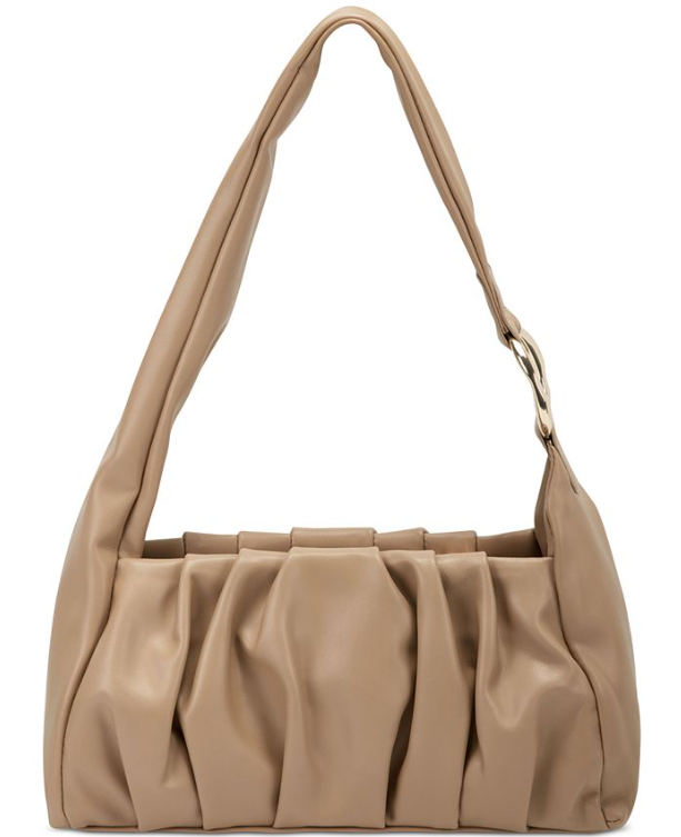 INC International Concept Alesandrah Shoulder Bag New Camel