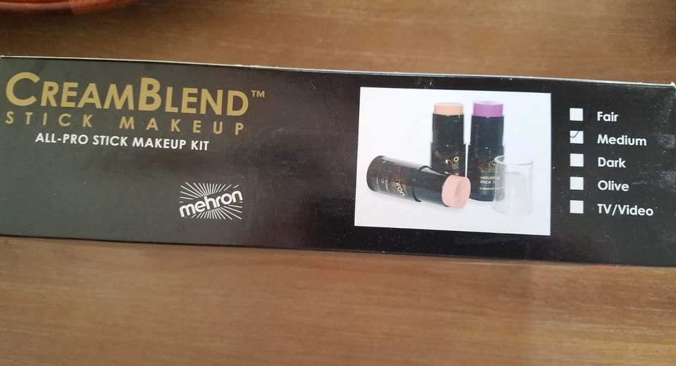 KIT DE MAQUILLAJE PROFESIONAL MEHRON CREAM BLEND MEDIANO Foto 4 de 4