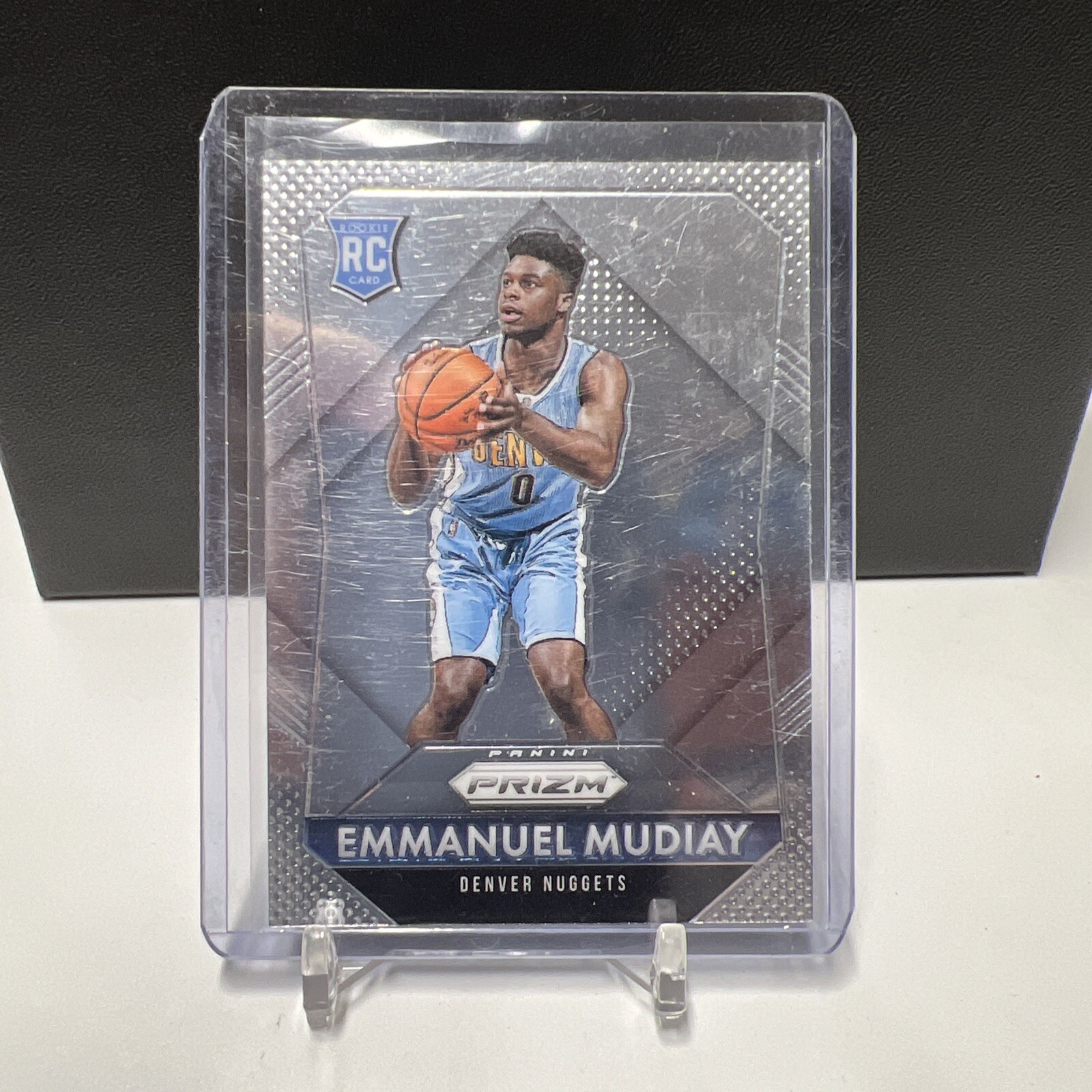 2015-16 Panini Prizm SIlver Prizm Emmanuel Mudiay Rookie #316 W