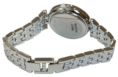 Blekon Collections Japanese Qrt Elegant Women Rhinestone Bezel SS Bracelet Watch - Picture 6 of 41