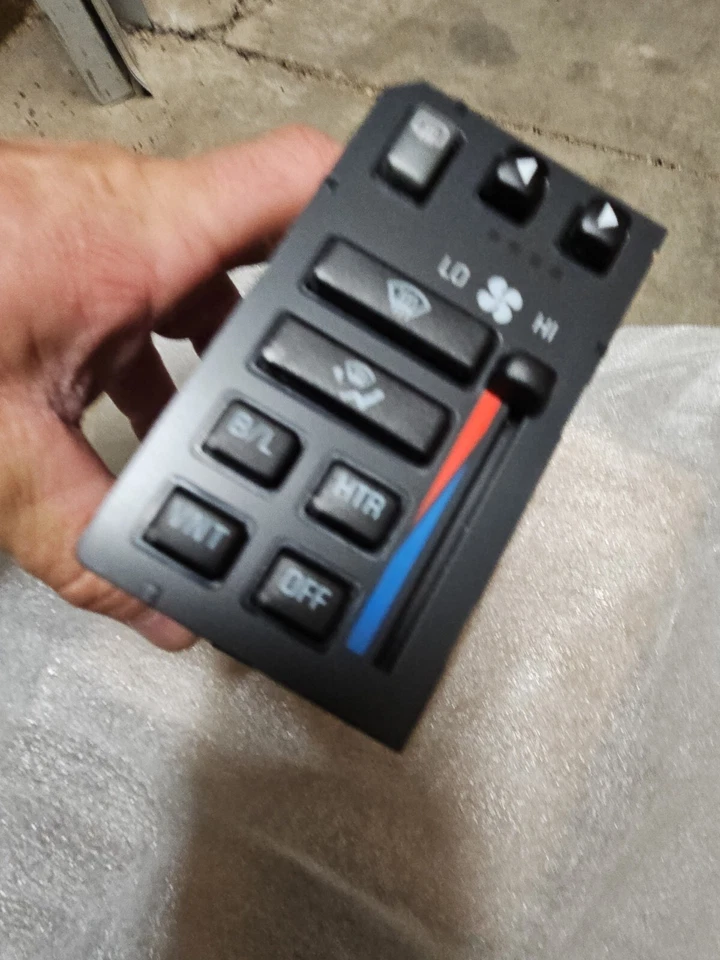 NOS ACDELCO 16152181 Heater Control Asm FOR 92-94 CHEVY LUMINA - Image 3 of 4