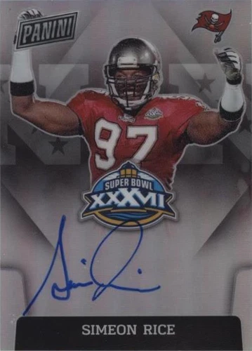 2022 Panini Spectra Simeon Rice #SBXXXVII-SR