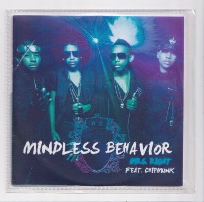 (LP936) Mindless Behavior ft Chipmunk, Mrs Right - DJ CD