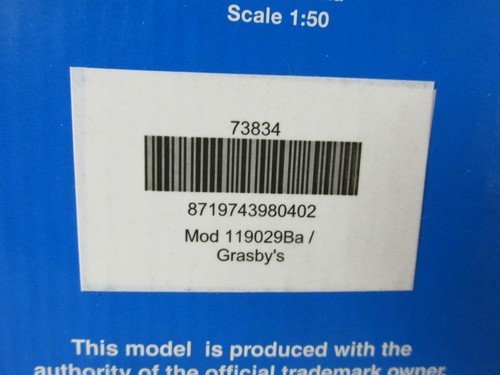 TEKNO SCANIA T/LINE+LIVESTOCK TRAILER-GRASBY'S-LTD EDITION-1:50. - Picture 6 of 7