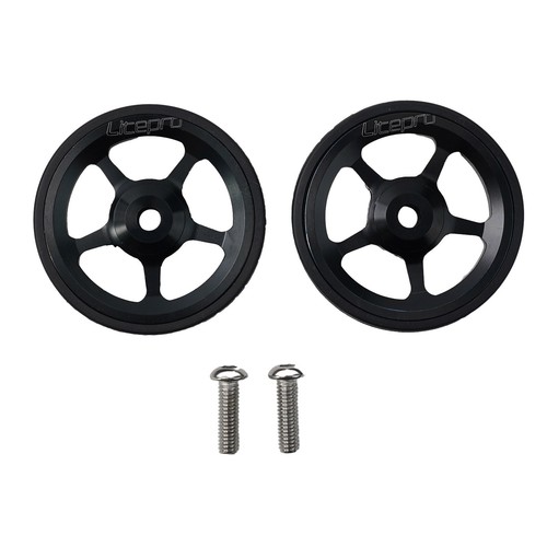 Ruedas fáciles de instalar de calidad premium para portabicicletas plegable Brompton - Imagen 17 de 37