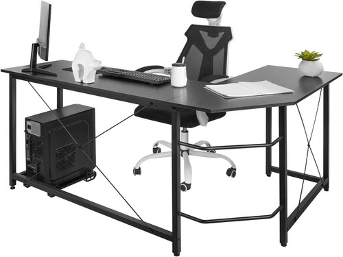 Gaming Tisch 170x120cm, Gaming Schreibtisch, L-förmiger Computertisch, PC Tisch - Bild 2 von 36