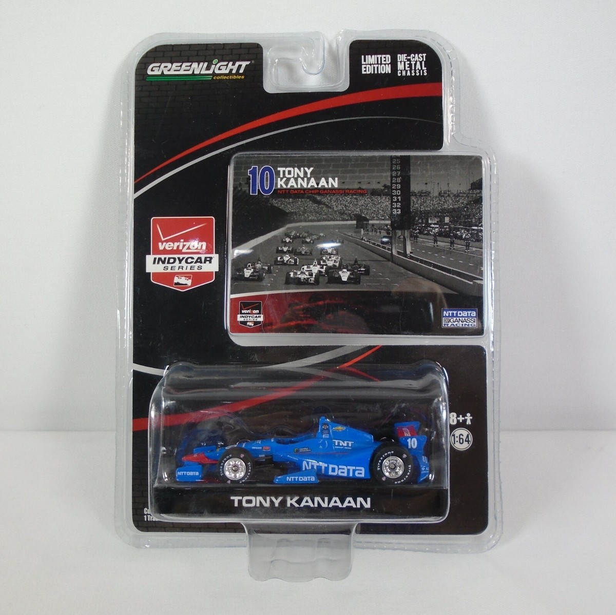 2015 Indy 500 Tony Kanaan #10 NTT DATA Chip Ganassi Racing 1:64