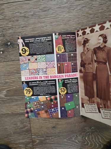 1936 Sears Catalog 50th Anniversary Payments Material Auto Household Seattle - Picture 3 of 11