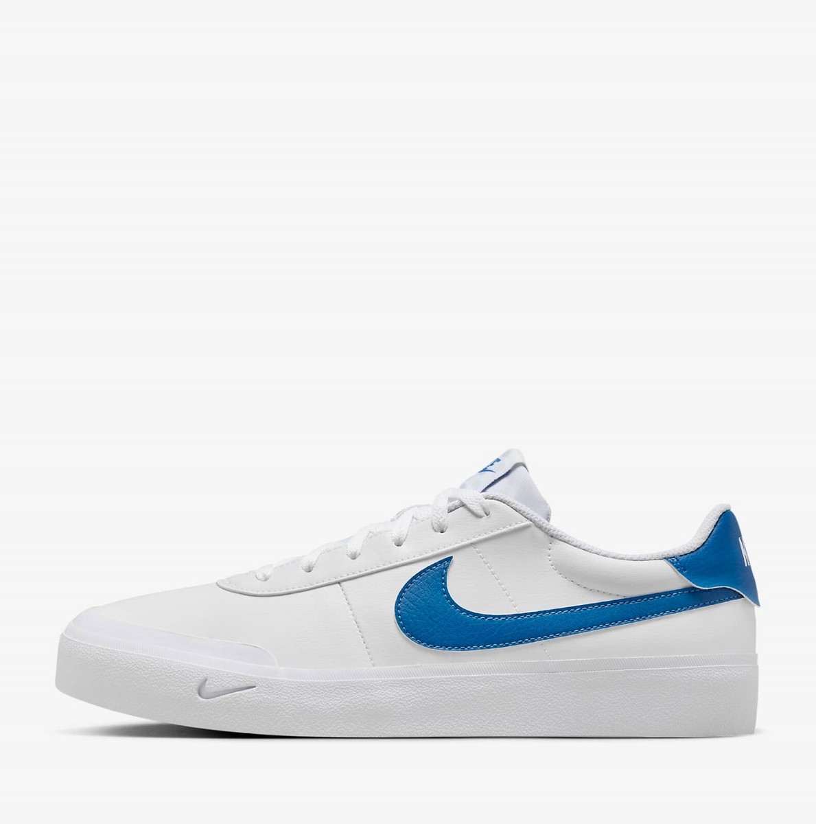 ★NIKE★ Coat Shoot M White Star Blue FQ8146100 FQ8146-100 Nike Court Shot Sneakers Shoes White/Star Blue/Iron Gray