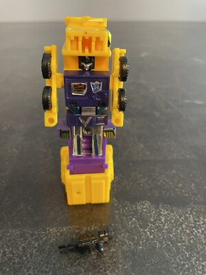 Transformers G2 Decepticon Constructicon Mixmaster Cement Truck Hasbro 1992