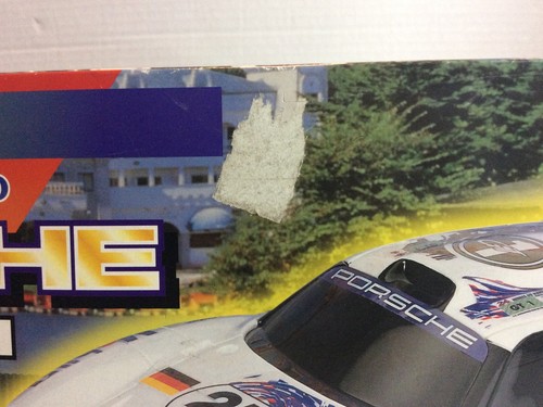 RadioShack 60-4208 Porsche 911 GT1 Le Mans 1996 Winner Stuck Wollek Boutsen CIB - Picture 8 of 9