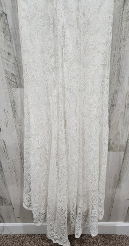 LULUS Everlasting Love Story White Lace Cap Sleeve Mermaid Maxi Dress Size XS** - Bild 15 von 18