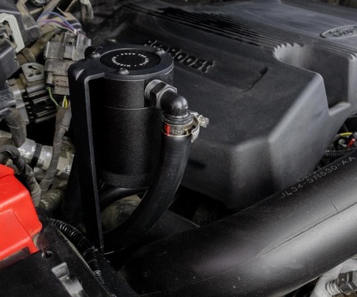 Per Ford F-150 2011+ 2.7L/3.5L/5.0L V8 EcoBoost Bidone Cattura Olio Lato PCV - Foto 8 di 9