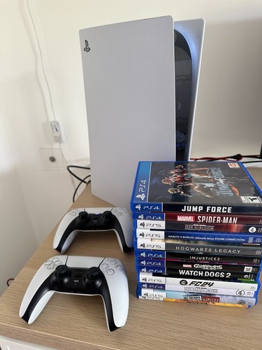 ps5 console disc edition with 12 games ( special offer)