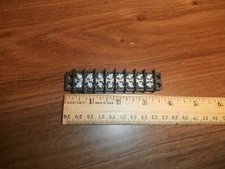 8 Position Terminal Block Barrier Strip 30 Amp 13-1408 Philmore,NEW