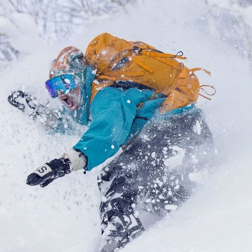 Osprey Sölden 42 Litro Zaino Sci Sowboard Sci Windersport-Rucksack Nero - Foto 6 di 9