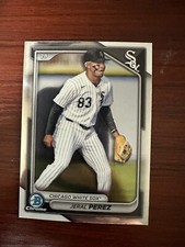 2024 Bowman Draft - Chrome Jeral Perez #BDC-154 White Sox