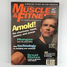 Muscle & Fitness Sept 1994 Subscription Edition Cover: Arnold Schwarzenegger