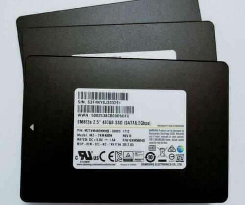 480GB MZ-7KM480N Solid State SSD SM863a SamsungDrive MZ7KM480HMHQ-00005 - Picture 1 of 5