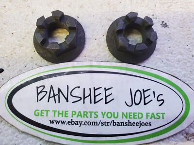 1993 - 2004 Yamaha Kodiak 400 Rear Wheel Hub Nuts Pair 4wd 16 X 1.25