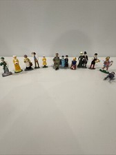 Antique 1930s Lead Figures. 13 Pieces. Rare Manoil Barclay Read Description