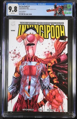 Do You Pooh? CGC 9.8 Omni-Tig Edition A Invincible Variant Omniman 2022 LTD 200