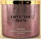 Bath & Body Works LOVE YOU MOM - PINK LEMONADE 3 Wick 14.5 Oz Scented Candle