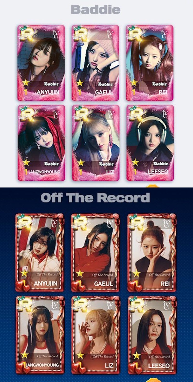 IVE Superstar in Tokyo 2023 Baddie Record Offline Limited Official 