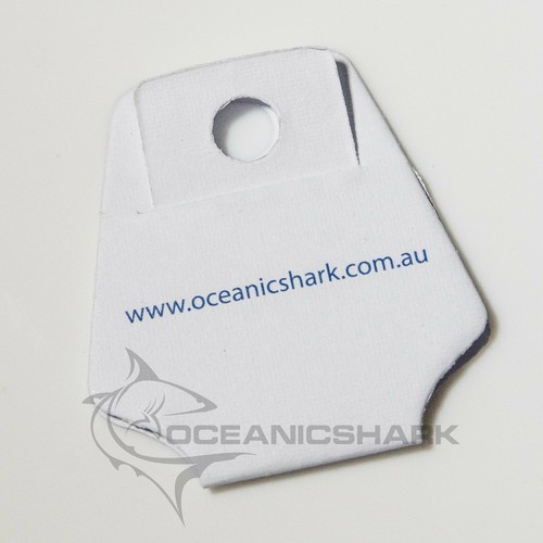 Bull shark tooth necklace natural wood c95 - Picture 3 of 3