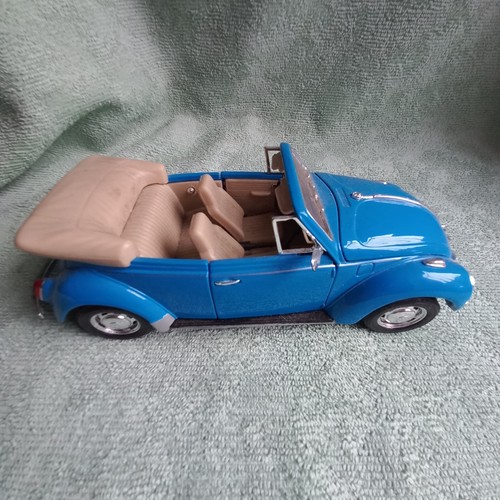 Maggiolino Convertibile Beetle WELLY Azzurro - Foto 4 di 10