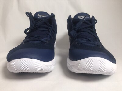 Nike Basketball Shoes Men's 13 Zoom Rev II 2 Sneakers Blue White