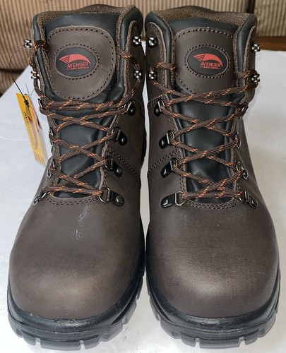Avenger Work Boot A7225 Safety Toe 6” Brown - Mens Size 11.5M NIB - Picture 12 of 12