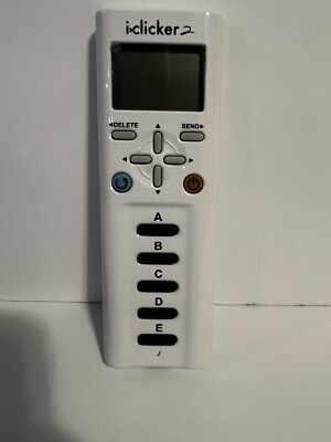iClicker 2 Student Remote Classroom Response Controller White Tested