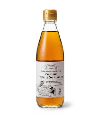 Premium White Soy Sauce (Shiro Shoyu) - Authentic ''Kioke'' Wooden Barrel Brewe...