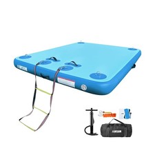 AWSUM Inflatable Floating Dock Air Dock Platform, 6ft/8ft Non-Slip ... Fast Ship