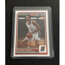 Panini 2023-24 NBA Hoops Rookie Toumani Camara #231 Phoenix Suns Basketball Card