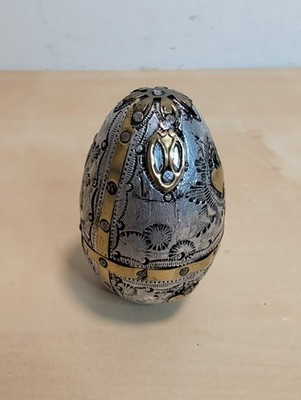 Vintage Handmade Mexican Milagro Prayer Egg