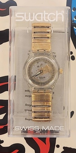 Swatch watch GOLDEN SIXTIES SAK115 1995 Automatic 23 Jewels Swiss made NOS - Picture 2 of 9