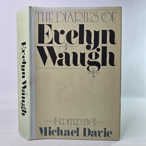 The Diaries Of Evelyn Waugh Edited by Michael Davie HC Book 1st Ed 1976 - Picture 1 of 21
