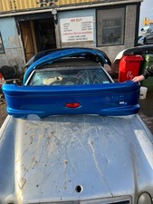 PEUGEOT 206 CC BUMPER REAR BLUE PAINT CODE KMF 2DR PANEL CONVERTIBLE 00-07