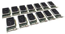 Lot of 13 HP NVIDIA Quadro 2000 1GB GDDR5 PCIe Graphics Card 612952-001 - *READ*