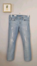 Gap 1969 jeans Women Leggings Jeans Size 27 s Color Blue Exelente Condition