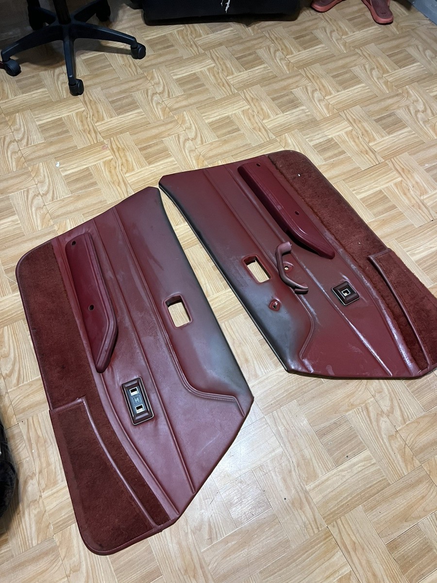 79-83 Nissan Datsun 280ZX Red Driver and Passenger Front Door Trim
