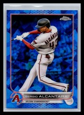 2022 Topps Chrome Update Sapphire Edition #US279 Sergio Alcantara
