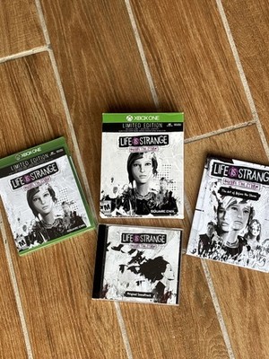 Xbox One Life Is Strange Before the Storm Limited Edition BOX SET CD + ART BOOK