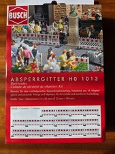 Busch H0 1013 Absperrgitter neu in der OVP