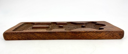 Vintage WOODEN GINGERBREAD BISCUIT COOKIE MOULD Windmill Possibly Dutch 30cm - Picture 3 of 6